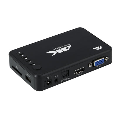 4K 30HZ HDD Player AV+VGA+HDMI SD Card U Disk Player(US) - Multimedia Player by buy2fix | Online Shopping UK | buy2fix