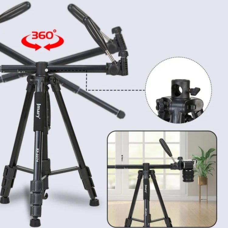 JMARY KP-2274 5-section Adjustable Monopod Multi-function Outdoor Photography Tripod - Tripods by Jmary | Online Shopping UK | buy2fix