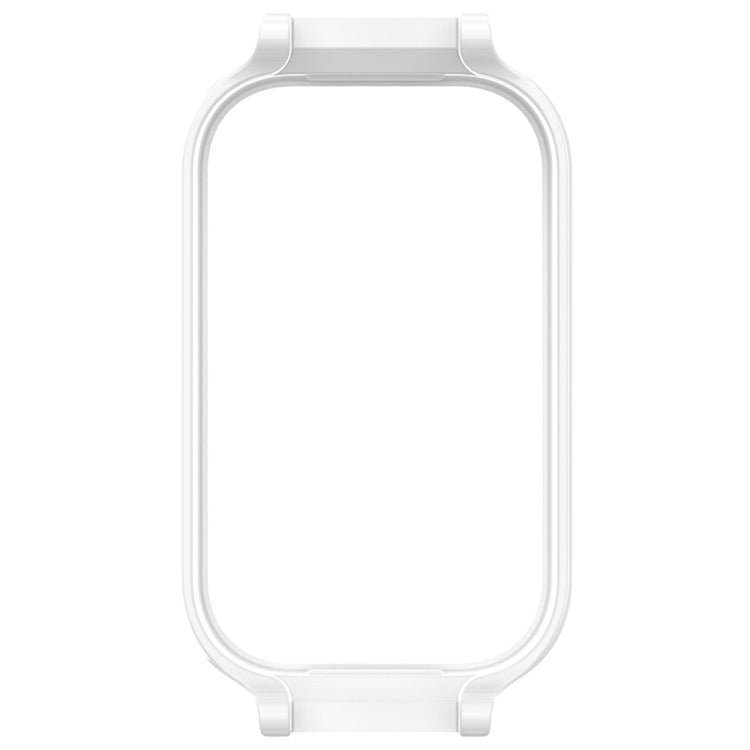 For Redmi Band 2 Half Pack PC Watch Protective Case(White) - Watch Cases by buy2fix | Online Shopping UK | buy2fix