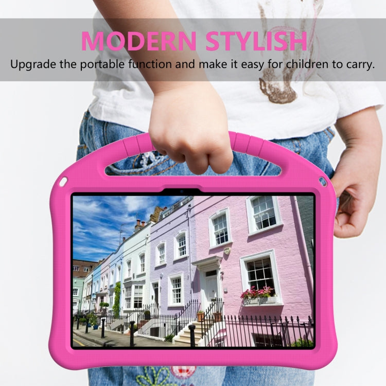 For Infinix XPad 11 inch 2024 EVA Shockproof Tablet Case with Holder(RoseRed) - Others by buy2fix | Online Shopping UK | buy2fix