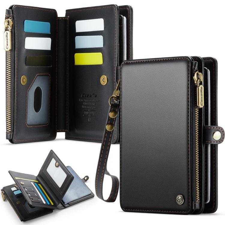 CaseMe-Me60 Multi-functional Anti-theft Swipe Passport Wallet(Black) -  by CaseMe | Online Shopping UK | buy2fix