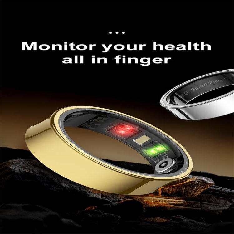 R09 SIZE 11 Smart Ring, Support Heart Rate / Blood Oxygen / Sleep Monitoring / Multiple Sports Modes(Silver) - Smart Rings / Smart Telephones by buy2fix | Online Shopping UK | buy2fix