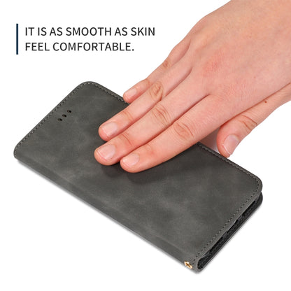 Retro Skin Feel Business Magnetic Horizontal Flip Leather Case for Huawei Honor 10 Lite / Honor 20 Lite / Honor 10i / Honor 20i(Dark Gray) - Honor Cases by buy2fix | Online Shopping UK | buy2fix