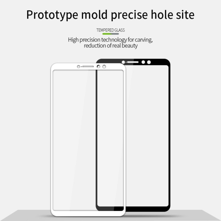 PINWUYO 9H 2.5D Full Screen Tempered Glass Film For Xiaomi Mi Max 3(white) -  by PINWUYO | Online Shopping UK | buy2fix