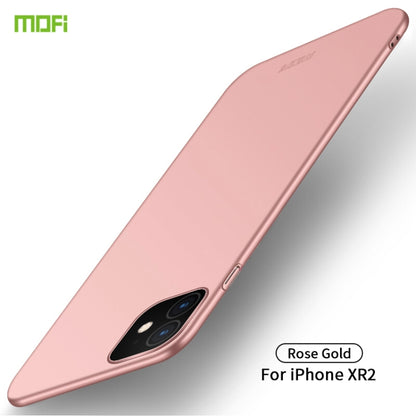 For iPhone 11 MOFI Frosted PC Ultra-thin Hard Case (Rose gold) - iPhone 11 Cases by MOFI | Online Shopping UK | buy2fix