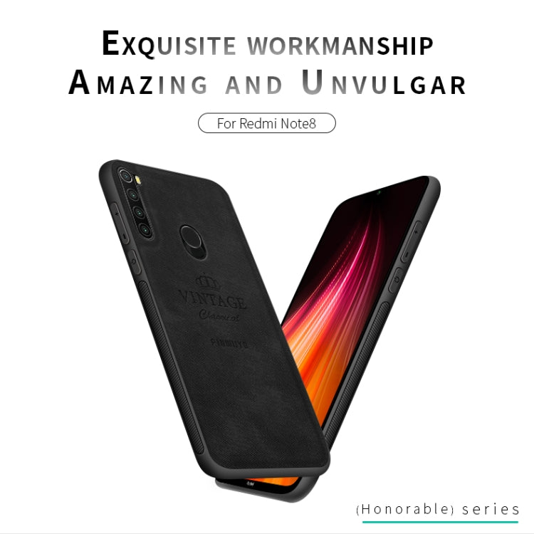 For Xiaomi RedMi Note 8 PINWUYO Zun Series PC + TPU + Skin Waterproof And Anti-fall All-inclusive Protective Shell(Gray) - Xiaomi Cases by PINWUYO | Online Shopping UK | buy2fix