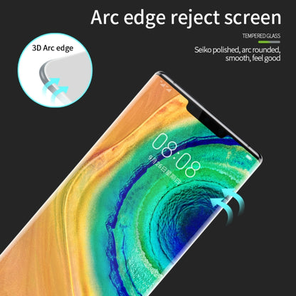 For Huawei Mate 30 Pro MOFI 9H 3D Explosion Proof Thermal Bending Full Screen Covered With Tempered Glass Film(Black) - Huawei Tempered Glass by MOFI | Online Shopping UK | buy2fix