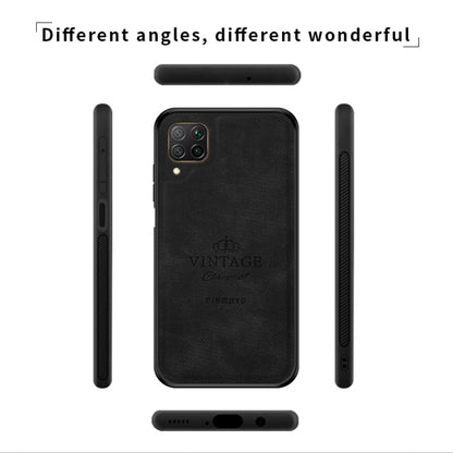 For Huawei Nova 6 SE PINWUYO Zun Series PC + TPU + Skin Waterproof And Anti-fall All-inclusive Protective Shell(Brown) - Huawei Cases by PINWUYO | Online Shopping UK | buy2fix