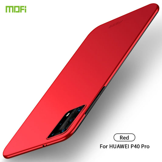 For Huawei P40 Pro MOFI Frosted PC Ultra-thin Hard Case(Red) - Huawei Cases by MOFI | Online Shopping UK | buy2fix