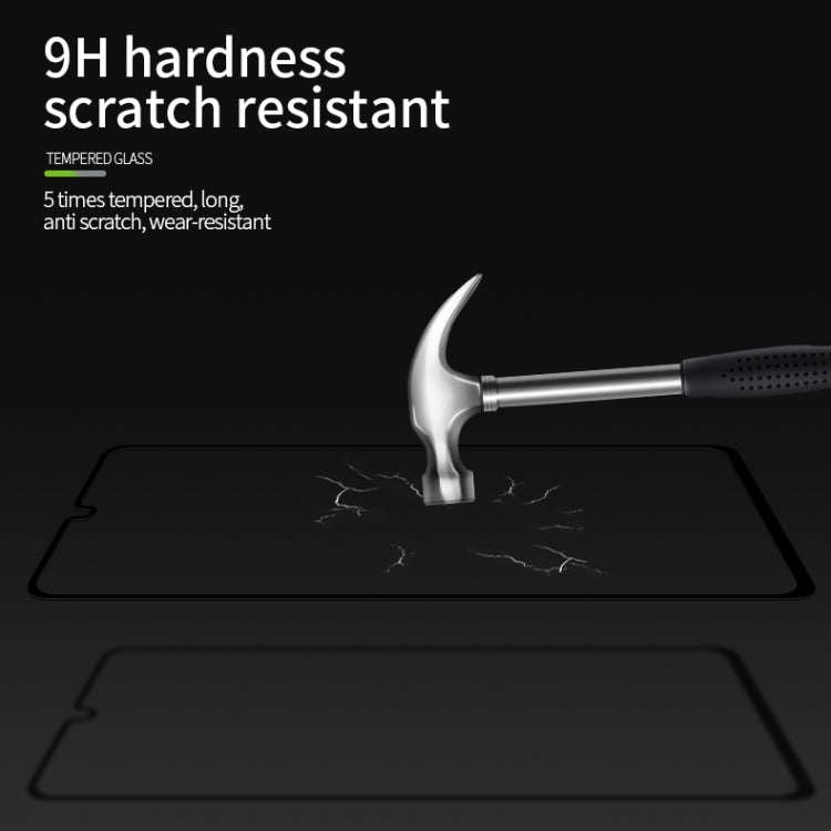 For Galaxy A41 MOFI 9H 2.5D Full Screen Tempered Glass Film(Black) - Galaxy Tempered Glass by MOFI | Online Shopping UK | buy2fix