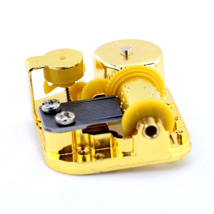 Eight-tone Gold-plated Bar Repair Parts DIY Sky City Paperback Music Box(Memory) - Music Box by buy2fix | Online Shopping UK | buy2fix