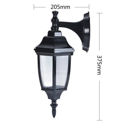 Vintage Acrylic IP67 Waterproof Courtyard Landscape Lights Hallway Lighting Wall Light without Light Source, Size:197x390mm - Wall Lamps by buy2fix | Online Shopping UK | buy2fix