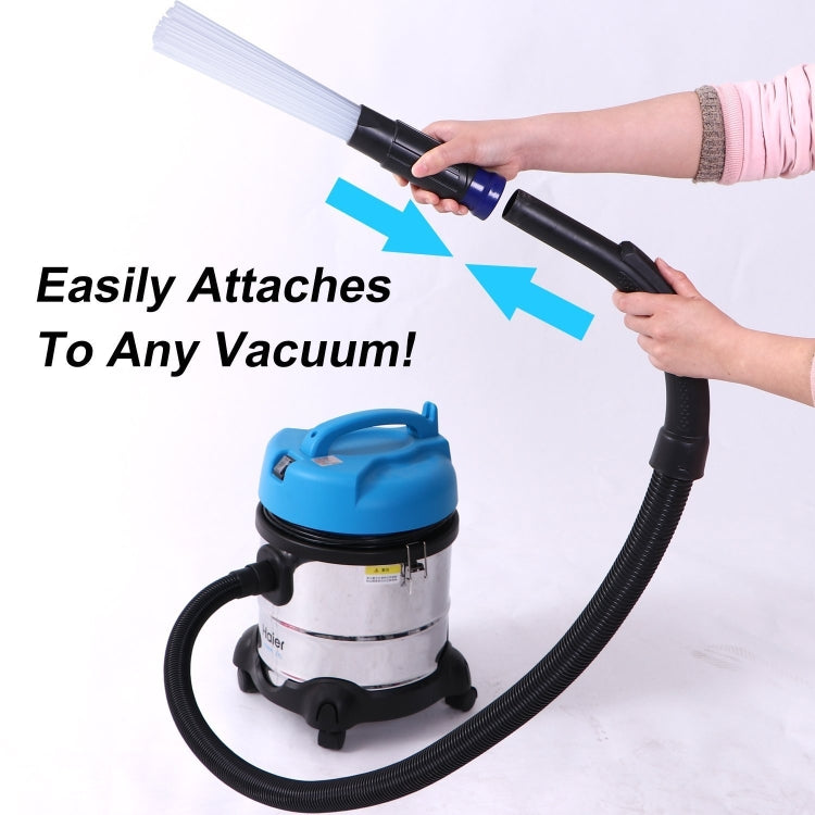 Universal Vacuum Attachment Tool, Tiny Tubes Cleaner for Car /Pets/ Keyboards/Air Vent /Drawers - Handheld Cleaner & Mops by buy2fix | Online Shopping UK | buy2fix