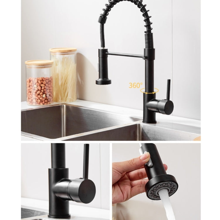 Kitchen Faucet Hot & Cold Water Tank Valve Sink Faucet, Specification: Brushed Model - Faucets & Accessories by buy2fix | Online Shopping UK | buy2fix