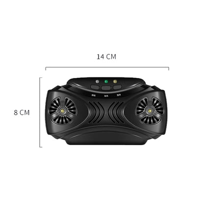 DC-9010 USB Charging Ultrasonic Mosquito Repellent Portable Insect Repellent(Black) - Repellents by buy2fix | Online Shopping UK | buy2fix