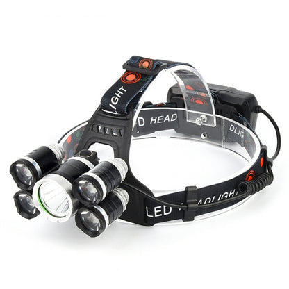 Outdoor Glare Rechargeable LED Headlight High Power Outdoor Lighting Fishing Light, Style: Zoom (No Battery) - Headlamp by buy2fix | Online Shopping UK | buy2fix