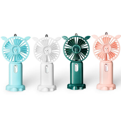 N12 Office Desktop USB Handheld Mini Fan, Fan diameter: 1200 MAH(Teenage Powder) - Electric Fans by buy2fix | Online Shopping UK | buy2fix