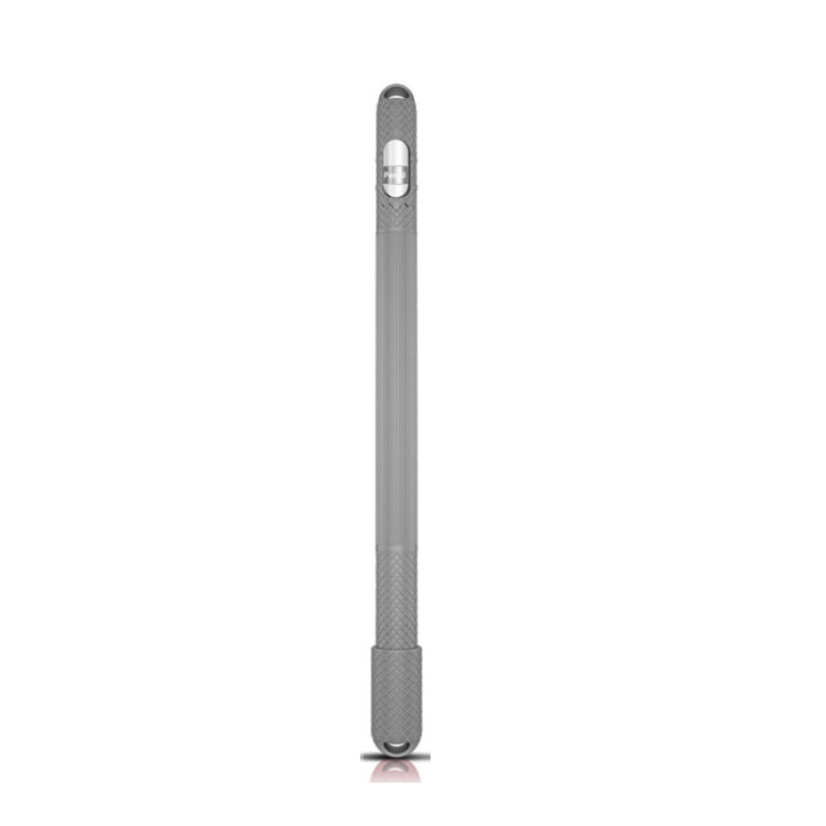 5 PCS Stylus Silicone Protective Case For Apple Pencil 1(Gray) - Pencil Accessories by buy2fix | Online Shopping UK | buy2fix