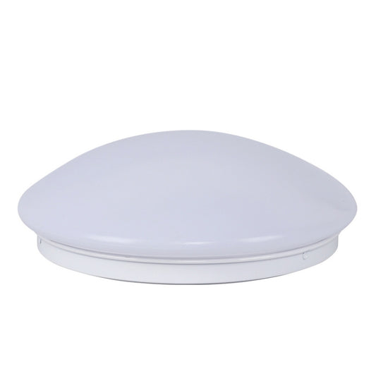 LED Sound Light Control Ceiling Lamp Round Corridor Intelligent Sensor Lamp, Power source: 18W 350mm(Warm White) - Sensor LED Lights by buy2fix | Online Shopping UK | buy2fix