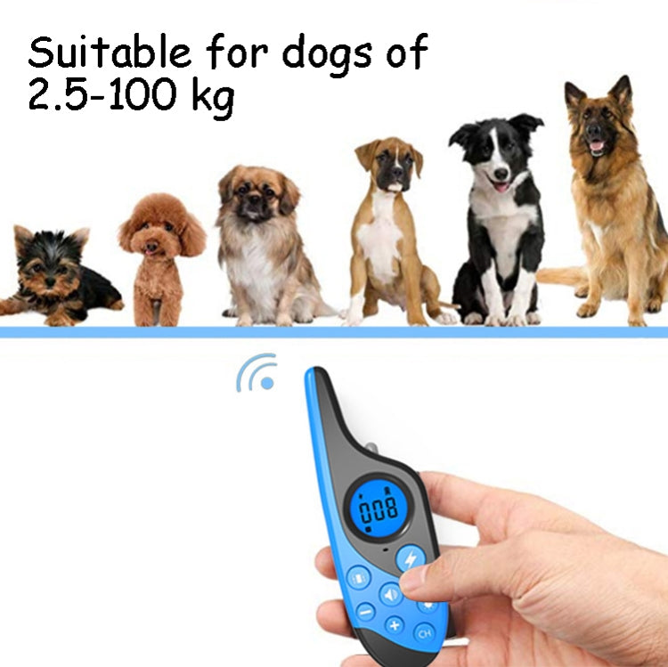 L-818 500M Dog Training Device Rechargeable Remote Control Pet Bark Stopper - Training Aids by buy2fix | Online Shopping UK | buy2fix