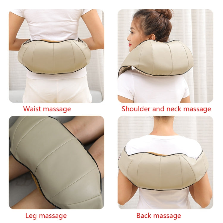 6 Keys Kneading Massage Shawl Cervical Massager, Specification: AU Plug(Black) - Massage & Relaxation by buy2fix | Online Shopping UK | buy2fix