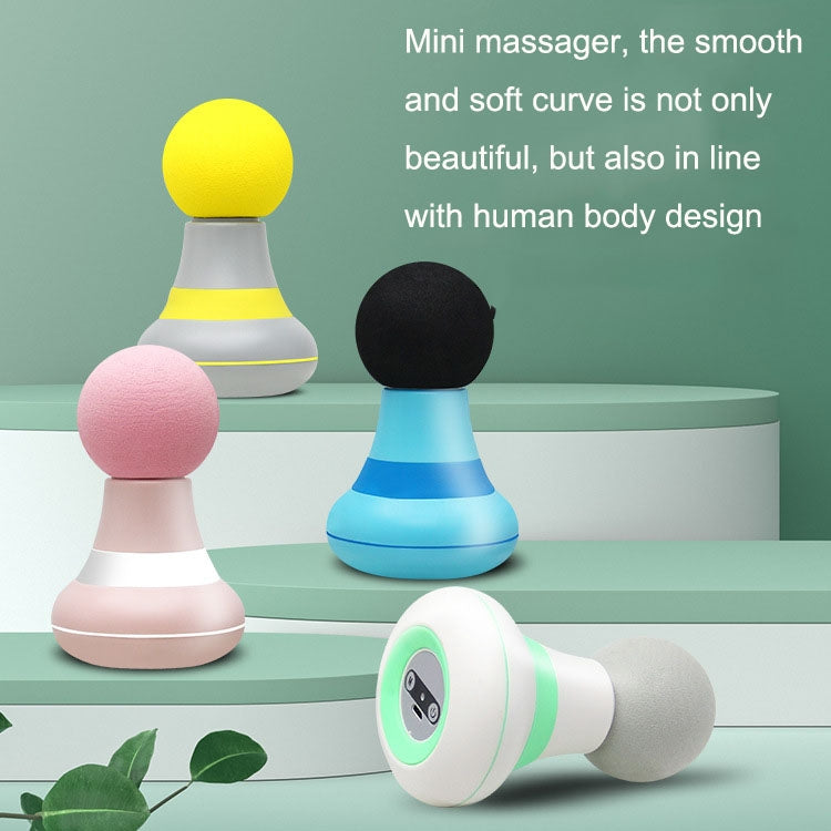 Mini Fascia Device Smart Whole Body Muscle Vibrating Massage Relaxer, Style: Enhanced Model (Green) - Massage & Relaxation by buy2fix | Online Shopping UK | buy2fix