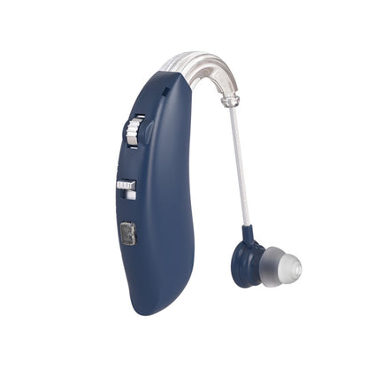 GM-301 Hearing Aid Rechargeable Sound Amplifier,Spec: Without Bluetooth Blue - Hearing Aids by buy2fix | Online Shopping UK | buy2fix