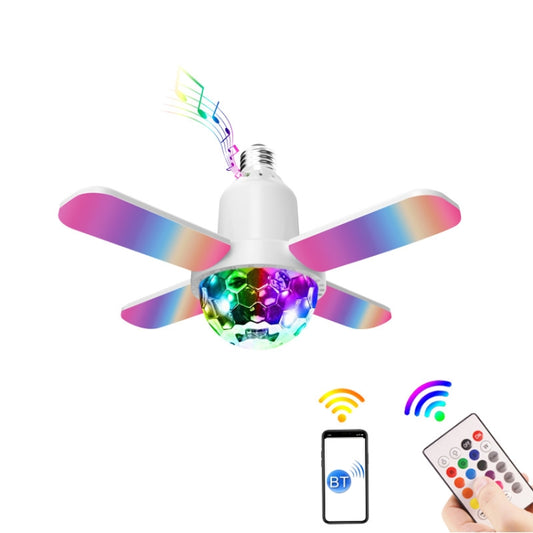 LY-002 24W Mini Bluetooth RGB Light Effect Foldable Music Light(Magic Light) - Smart Light Bulbs by buy2fix | Online Shopping UK | buy2fix