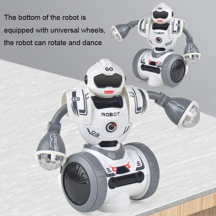 Intelligent Early Education Sound and Light Mechanical Robot Toys, Color: 9 Blue - RC Robots by buy2fix | Online Shopping UK | buy2fix