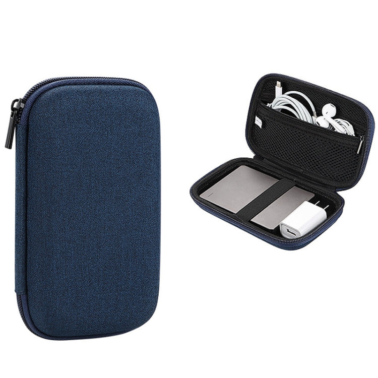 YK03 Multifunctional EVA Hard Shell Shockproof and Anti-drop Digital Storage Bag Navy Blue - Digital Storage Bag by buy2fix | Online Shopping UK | buy2fix