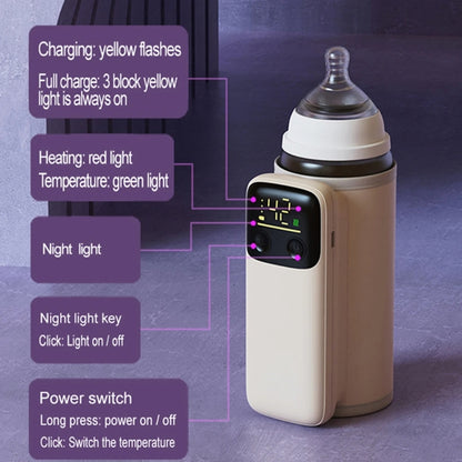 18W Fast Charging Baby Bottle Warmer With Digital Display, Spec: Flagship Version - Baby Care by buy2fix | Online Shopping UK | buy2fix