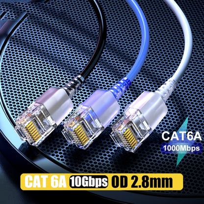SAMZHE Cat6A Ethernet Cable UTP Network Patch Cable 2m(Black) - Lan Cable and Tools by SAMZHE | Online Shopping UK | buy2fix
