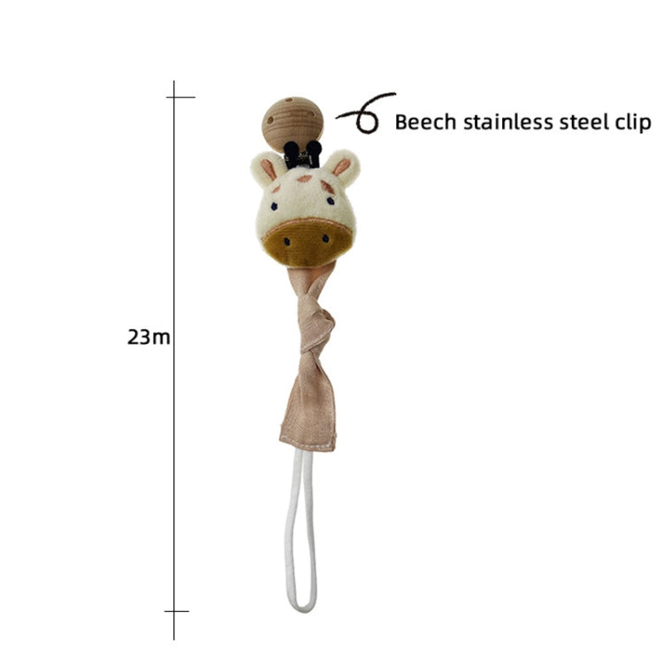 Animal Head Pacifier Chain Newborn Pacifier Clip, Style: Car - Cups & Silicone Nipple by buy2fix | Online Shopping UK | buy2fix