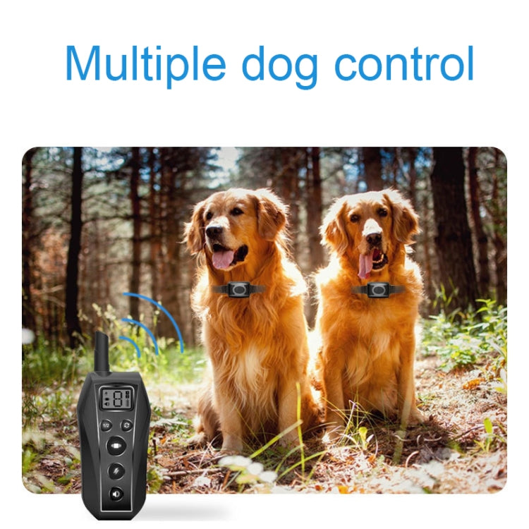 Intelligent Electronic Remote Control Dog Training Device Pet Training Shock Collar Bark Stopper, Style: T700 - Training Aids by buy2fix | Online Shopping UK | buy2fix