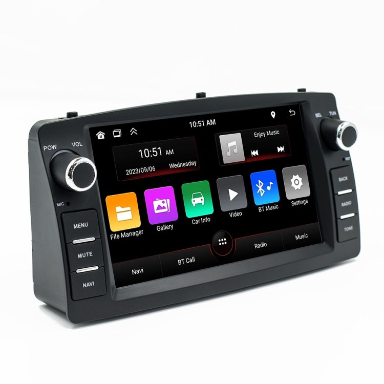 For BYD F3 7 inch Car Android Navigation Bluetooth FM Radio, Memory: 2+64G - Car MP3 & MP4 & MP5 by buy2fix | Online Shopping UK | buy2fix