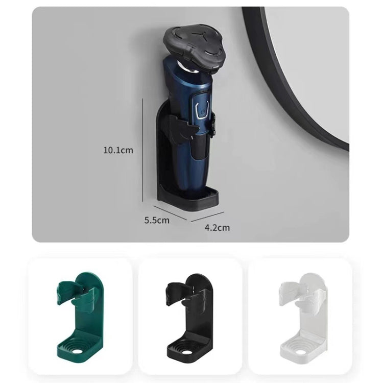 Electric Shaver Punch-free Wall-mounted Bracket Storage Rack Base(Black) - Shelf & Hooks by buy2fix | Online Shopping UK | buy2fix