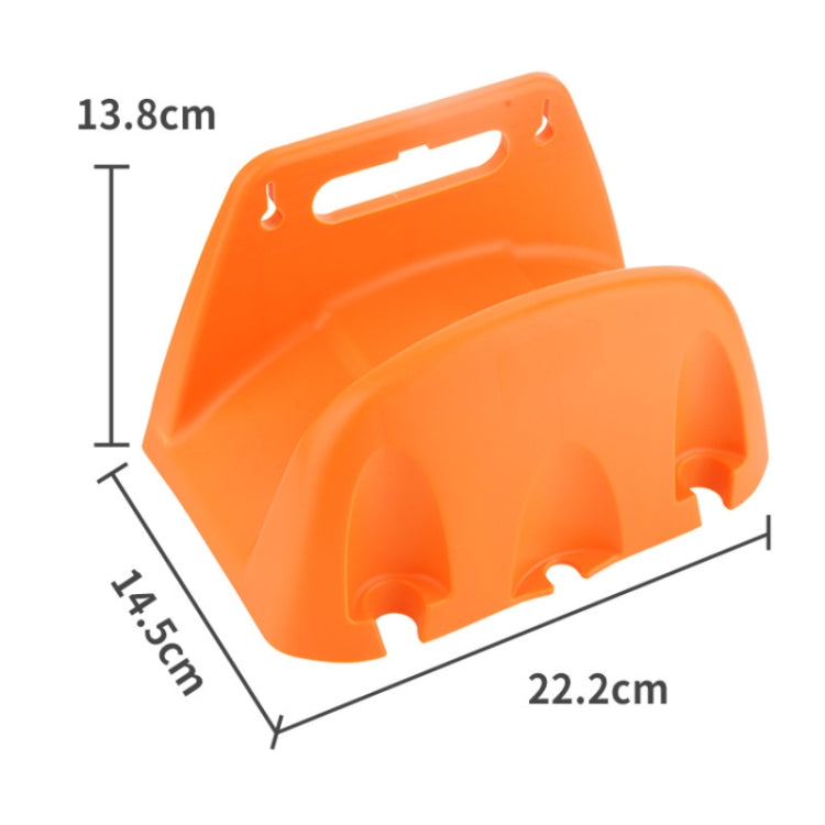 Wall Mounted Plastic Water Pipe Holder Garden Irrigation Accessories(Orange) - Garden Hand Tools by buy2fix | Online Shopping UK | buy2fix