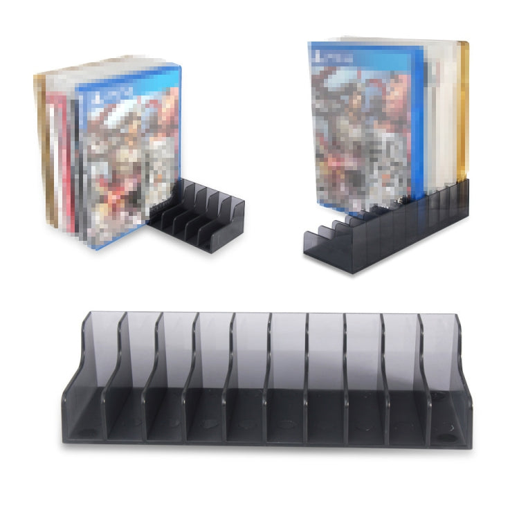 DOBE TP4-1813 2pcs Simple Game Card Case Game Disk Storage Rack For PS4 / PS4 Slim / PS4 Pro - Holder by DOBE | Online Shopping UK | buy2fix