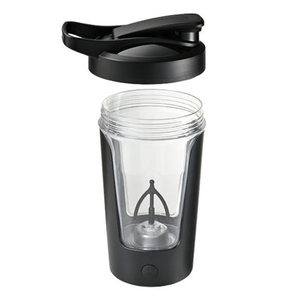 Multifunctional Fully Automatic Mixing Cup USB Charging Temperature-resistant Leak-proof Coffee Cup(Black) - Stirrer & Squeezer by buy2fix | Online Shopping UK | buy2fix