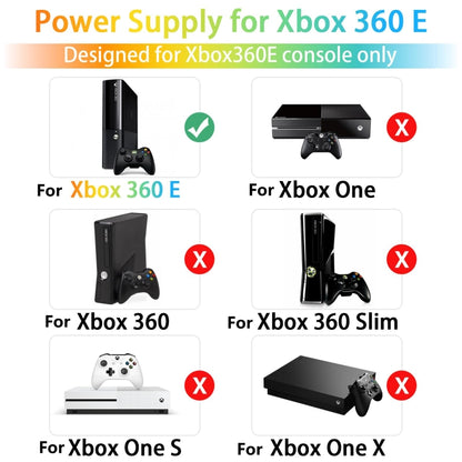 For Microsoft Xbox 360 E Console Power Supply Charger 135W 100-240V 2A AC Adapter(UK Plug) - Charger & Power by buy2fix | Online Shopping UK | buy2fix