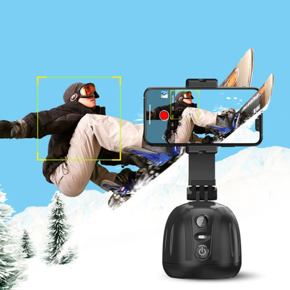 360 Degree Intelligent Follow Live Video Recording Desktop Stabilizer(Black) - Handheld Gimbals by buy2fix | Online Shopping UK | buy2fix