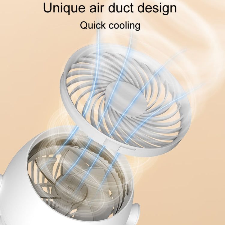 Desktop Air Circulation Fan Household Office Compact Mute Electrical Fan, Style: USB Plug In - Electric Fans by buy2fix | Online Shopping UK | buy2fix