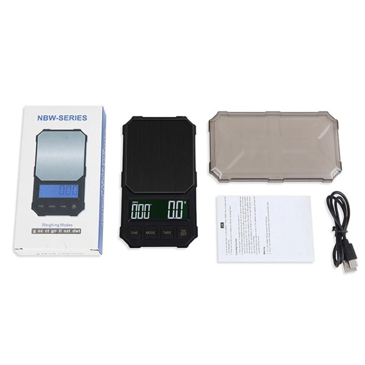 Charging Model 2kg/0.1g Portable Toolbox Digital Scale Jewelry Weighing Tool with Timing - Jewelry Scales by buy2fix | Online Shopping UK | buy2fix
