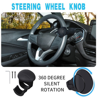 Automobile Multifunctional Bearing Steering Wheel Power Ball(Oval Red) - Steering Wheel Accessories by buy2fix | Online Shopping UK | buy2fix
