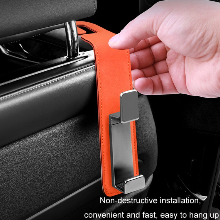 Car Multifunctional Hidden Hook Seat Back Storage Hook(Black) - Auto Fastener & Clips by buy2fix | Online Shopping UK | buy2fix