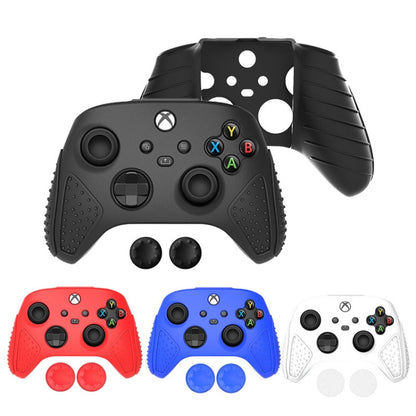 For XBox Series S / X Gamepad Non-Slip Silicone Protective Case(Black) - Cases by buy2fix | Online Shopping UK | buy2fix
