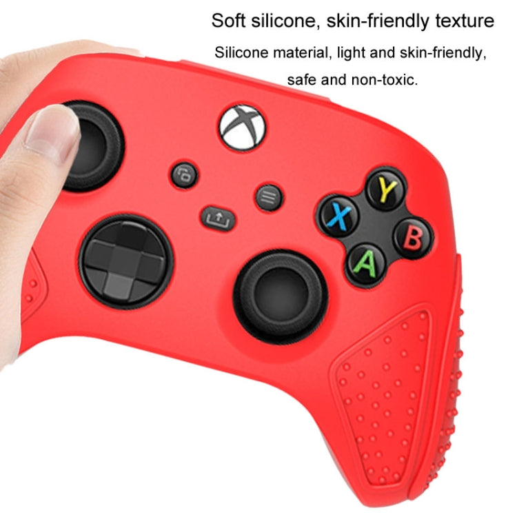 For XBox Series S / X Gamepad Non-Slip Silicone Protective Case(Black) - Cases by buy2fix | Online Shopping UK | buy2fix