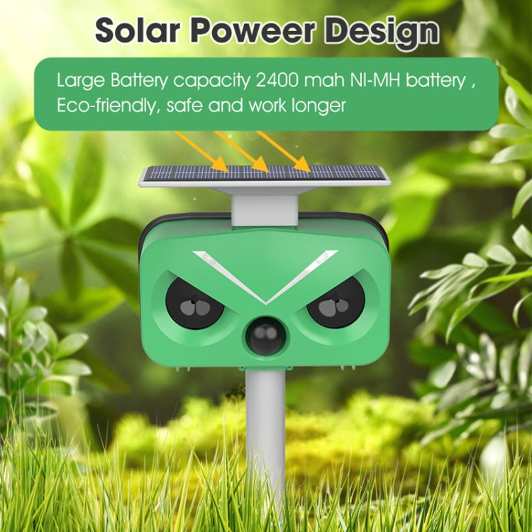 Outdoor Solar Animal Repeller Multi-functional Bird/Cat/Rat Repeller(SJZ028-2) - Outdoor Insect Repellent by buy2fix | Online Shopping UK | buy2fix