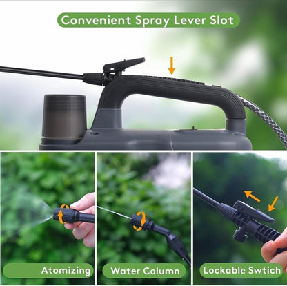 4L Electric Sprayer Agricultural Atomizer Built-In 2000mAh Rechargeable Battery - Watering & Irrigation by buy2fix | Online Shopping UK | buy2fix