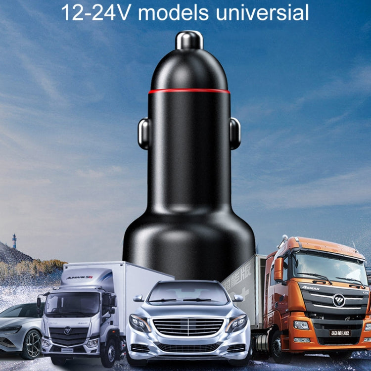 Vehicle Mini Fast Charging Charger Car One To Three Cigarette Lighter, Model: Upgrade Version - Car Charger by buy2fix | Online Shopping UK | buy2fix